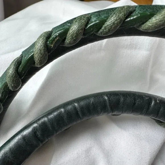 Auth F/W 2007 Balenciaga Pine Green Chevre Agneau City Shoulder Bag - Picture 9 of 16